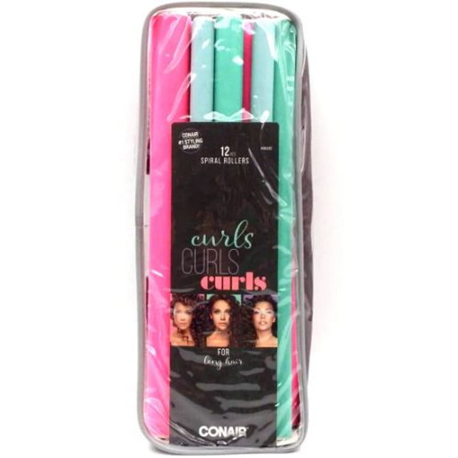 12-Pk Long Hair Rollers In Po