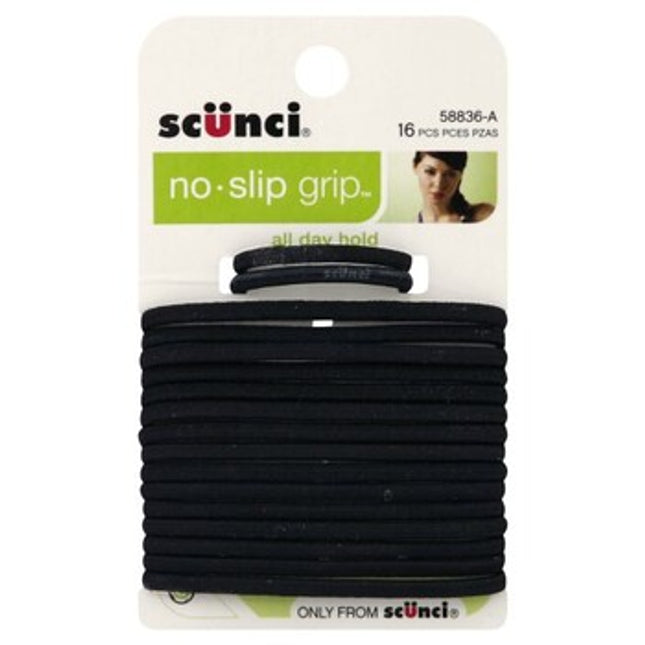 16-Pk N/D Elastics Blk