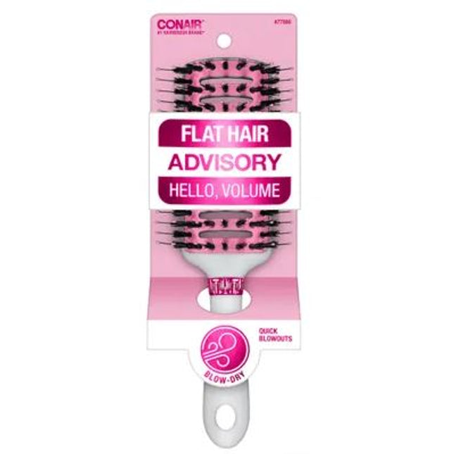 Flat Advisory HairBrush Blow D