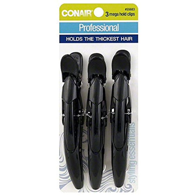 3 Pk Mega Hold Clips