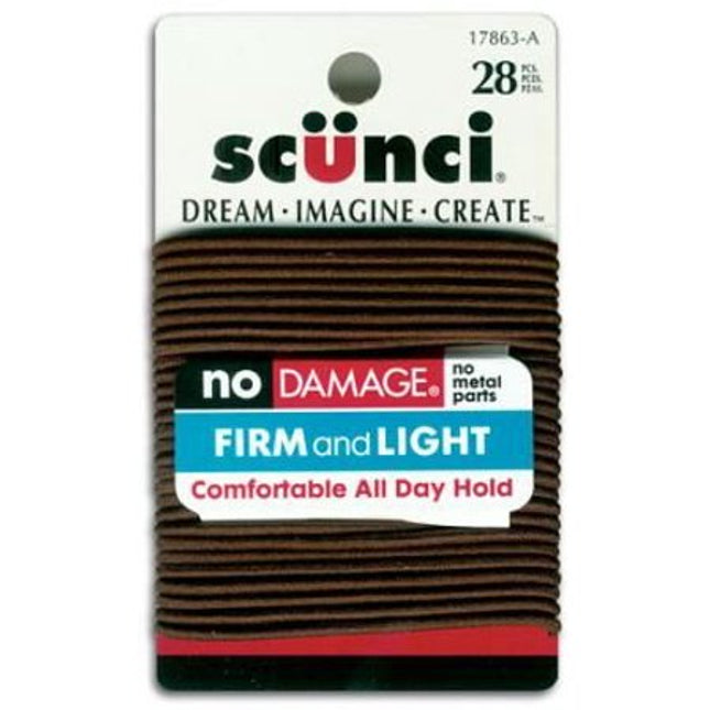 28-Pk L N/D Elastics Brn