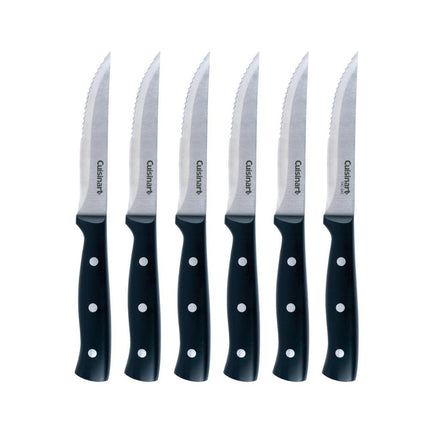 T/R 6 Cuchillos De Carne De P