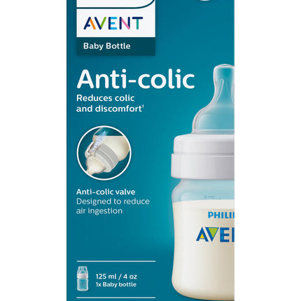 Avent Tetero 4Oz Transparente