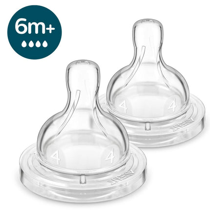 Avent Tetero 4Oz Transparente