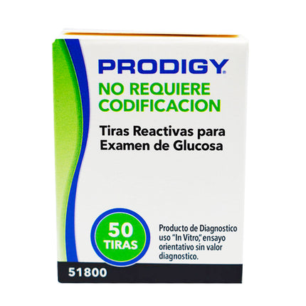 PRODIGY Tiras Reactivas 50