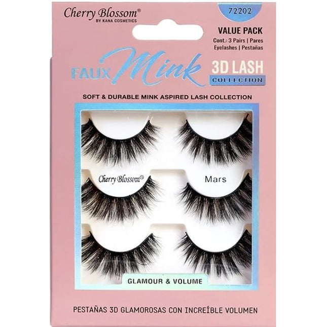 Pesta?as Postizas 3D 'Mink' Pa