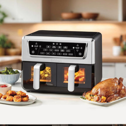 DUAL ZONE TOASTER OVEN/AIR FR