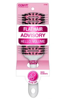 Flat Advisory HairBrush Blow D