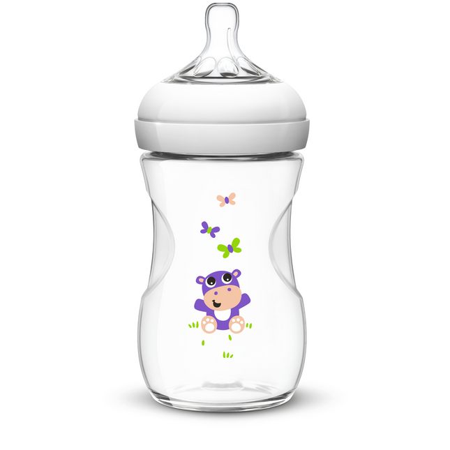 Tetero Avent Natural 9Oz Hippo