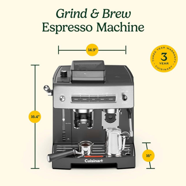 ESPRESSO MAKER GRIND & BREW