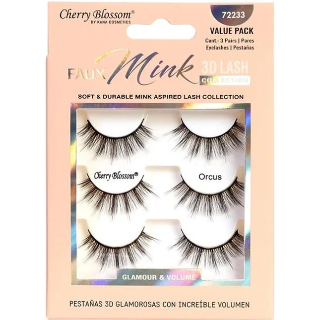 Pesta?as Postizas 3D 'Mink' Pa