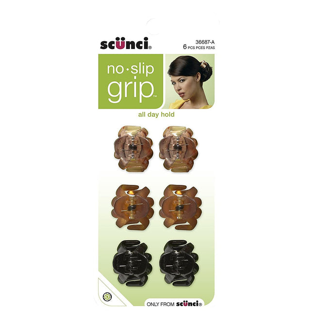 6-Pk 2.5 Cm N/S Jaw Clips