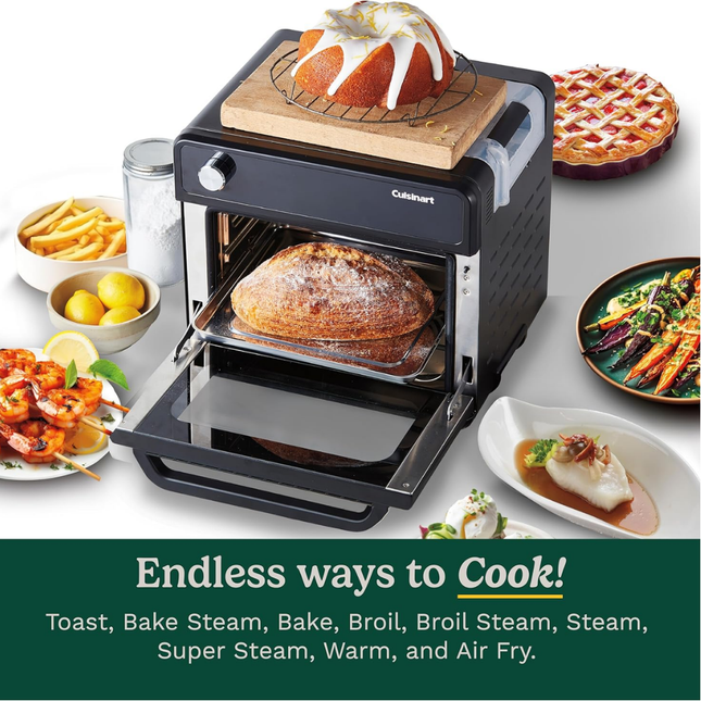 Airfryer Steam Oven-Black