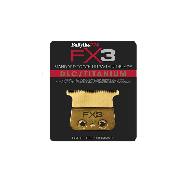 Cuchilla Gold Titanium en T Di