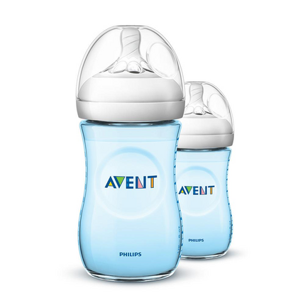 Tetero Avent Azul  9Oz 2 Pk