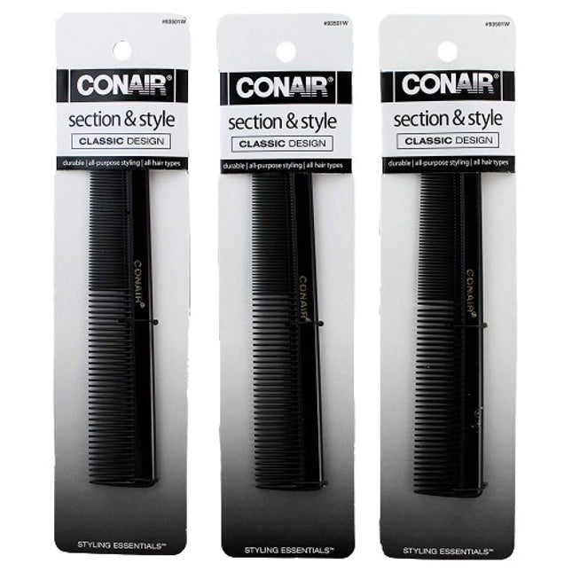 Hard Rubber All Purpose Comb