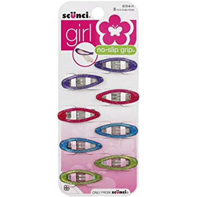 8-Pk Metal Snap Clips