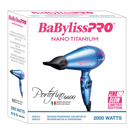 B Port 2000 W Dryer Blue Pink