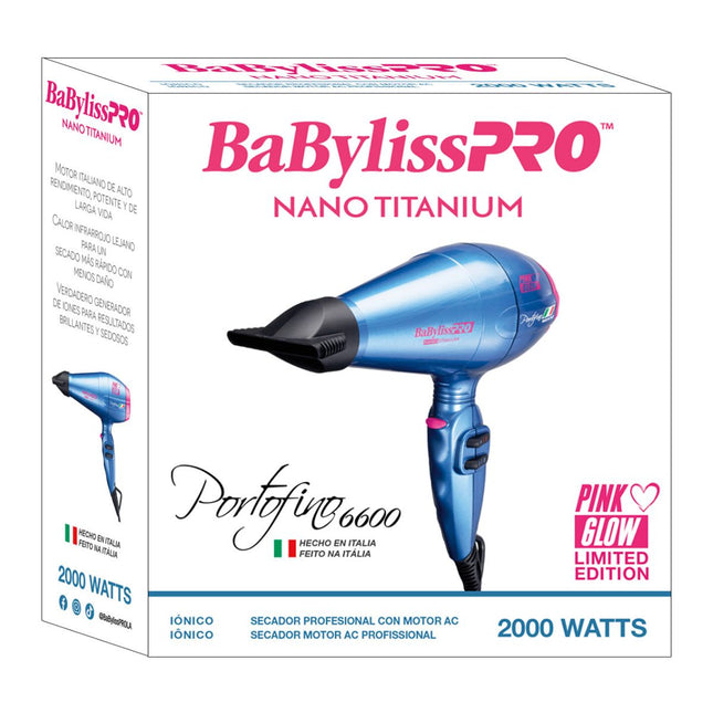 B Port 2000 W Dryer Blue Pink
