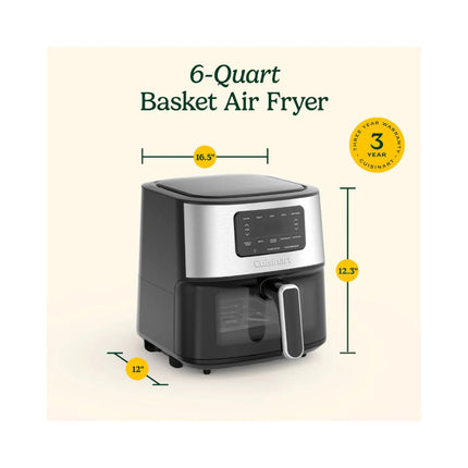 Basket Air Fryer 6 -Quart