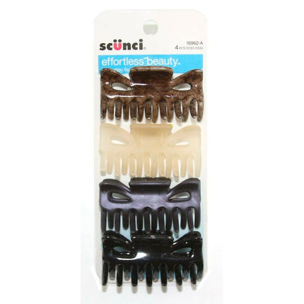 4-Pk 6 Cm Jaw Clips